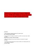 Exam Prep&colon; NURS 6512 Advanced Health Assessment &ndash; Midterm Exam Questions & Answers &vert; Comprehensive Clinical Skills Review