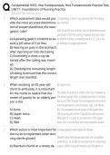 HESI Fundamentals Practice Test Unit 1 2026 &vert; Nursing Fundamentals Review Questions