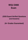 WGU D080 2026 &ndash; Managing in a Global Business Environment OA Exam Prep Guide