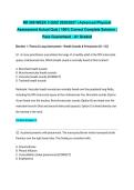 NR 509 PACKAGE DEAL EXAMS 2026&sol;2027 &vert; Week 1&comma;2&comma;3&comma;4 & Final Exam &vert; 100&percnt; Verified Complete Bundle &vert; Pass Guaranteed - A&plus; Graded