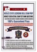 MCOLES State Licensing Real Exam Prep &ndash; Questions & Correct Answers &lpar;Verified&rpar; &ndash; 100&percnt; Guaranteed Pass &vert; Complete A&plus; Guide&NewLine;&NewLine;