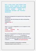 NFPA 10 FINAL EXAM &vert;&vert; MOST RECENT EXAM &NewLine;2026-2027 ACTUAL COMPLETE REAL EXAM &NewLine;QUESTIONS AND CORRECT ANSWERS &lpar;VERIFIED &NewLine;ANSWERS&rpar; ALREADY  GRADED A&plus; &vert; &NewLine;GUARANTEED SUCCESS&excl;&excl; JUST RELEASED &vert;  &NewLine;BRAND NEW&excl;&excl;  