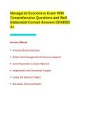 Managerial Economics Package deal