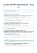NSG554&sol; NSG 554 Exam 2 &lpar;Latest 2026&sol;2027 Update&rpar; &vert; Complete Exam Questions with Verified Answers and Detailed Rationales &vert; Dermatology&comma; Burns&comma; Skin Conditions&comma; Herpes Zoster&comma; Atopic Dermatitis&comma; Seborrheic Dermatitis &vert; A&plus; Graded &vert; Wilkes University