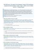 NSG554&sol; NSG 554 Exam 1 &lpar;Latest 2026&sol;2027 Update&rpar; &vert; Prevention Levels&comma; Immunity&comma; Vaccines&comma; Active vs Passive Immunity&comma; Travel Medicine&comma; Anaphylaxis Treatment&comma; Epinephrine Dosing&comma; Biphasic Reaction&comma; Syncope &vert; A&plus; Graded &vert; Wilkes University