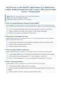 NSG554&sol; NSG 554 Exam 1 &lpar;Latest 2026&sol;2027 Update&rpar; &vert; Prevention Levels&comma; Immunity&comma; Vaccines&comma; Active vs Passive Immunity&comma; Travel Medicine&comma; Anaphylaxis Treatment&comma; Epinephrine Dosing&comma; Biphasic Reaction&comma; Syncope 