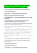 CFI FMVA Questions and Answers &vert; Detailed&NewLine;Exam Prep with Rationales &vert; A&plus; Verified