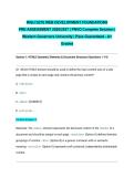 WGU D276 WEB DEVELOPMENT FOUNDATIONS PRE-ASSESSMENT 2026&sol;2027 &vert; PNVO Complete Solution &vert; Western Governors University &vert; Pass Guaranteed - A&plus; Graded&NewLine;&NewLine;