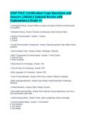ASAP PACE Certification Exam Questions and&NewLine;Answers &lpar;2026&rpar; &vert; Updated Review with&NewLine;Explanations &vert; Grade A&plus;
