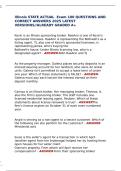 Illinois STATE ACTUAL  Exam 100 QUESTIONS AND CORRECT ANSWERS 2025 LATEST VERSIOINS ALREADY GRADED A