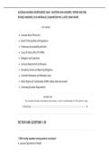 LOUISIANA NURSING JURISPRUDENCE EXAM &ndash; QUESTIONS AND ANSWERS &vert; VERIFIED AND WELL&NewLine;DETAILED ANSWERS &vert; PLUS RATIONALES &vert; GUARANTEED PASS &vert; LATEST EXAM UPDATE