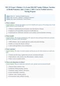 NSG233&sol; NSG 233 Exam 1 &lpar;Modules 1-3&rpar; Latest 2026&sol;2027 Update &vert; Complete Exam Questions with Verified Answers and Detailed Rationales &vert; Wellness&comma; Health Promotion&comma; Essential Nutrients&comma; Macronutrients Carbohydrates  &vert; A&plus; Graded