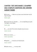 CHAPTER 15 AND 16 LEIFER INTRODUCTION&NewLine;TO MATERNITY AND PEDIATRIC NURSING&NewLine;EXAMPREP 2026 COMPLETE QUESTIONS AND&NewLine;ANSWERS ALREADY PASSED