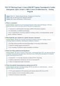 NSG233&sol; NSG 233 Med Surg Exam 2 &lpar;Latest 2026&sol;2027 Update&rpar; &vert; Neurological & Cardiac Emergencies &vert; Complete Exam Questions with Verified Answers and Detailed Rationales &vert; Traumatic Brain Injury&comma; TBI&comma; Increased ICP  &vert; A&plus; Graded &vert; Herzing University