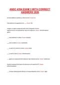 ANSC 4394 EXAM 3 WITH CORRECT ANSWERS 2026