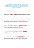 MD STATIONARY ENGINEER GRADE 1 EXAM LATEST &NewLine;2026 QUESTIONS and CORRECT DETAILED ANSWERS &NewLine;ALREADY GRADED A&plus; 