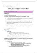 Samenvatting Economie Semester 2