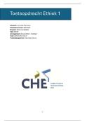 Toetsopdracht Ethiek &vert; Sociaal Work &vert; CHE &vert; 2025&sol;26