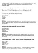Firefighter 1 Final Test & Study Guide 2026&sol;2027 &vert; Fully NFPA 1010 Compliant &lpar;Formerly NFPA 1001&rpar; &vert;&NewLine;150 Multiple-Choice Questions with Correct Answers and Detailed Explanations for 100&percnt;&NewLine;Certification Success