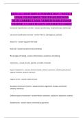 BIOS 251 &ndash; Anatomy & Physiology I &ndash; Week 8 Final Exam Study Guide &ndash; Most Tested Questions with Verified Solutions &lpar;2026 Review&rpar;