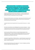 AdjusterPro &ndash; Florida Certified Adjuster Glossary Study Guide with Verified Exam Questions and Answers &lpar;Latest 2026 Update&rpar;