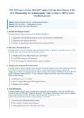 NSG223&sol; NSG 223 Med Surg 2 Exam 1 &lpar;Latest 2026&sol;2027 Update&rpar; &vert; Complete Exam Questions with Verified Answers and Detailed Rationales &vert; Cardiac Stress Testing&comma; ECG Interpretation&comma; Dysrhythmias&comma; Valvular Disorders  &vert; A&plus; Graded &vert; Herzing University