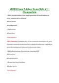NR283 Exam 2 Actual Exam Style V1  &vert; &NewLine;Chamberlain