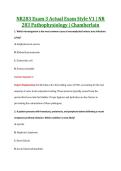 NR283 Exam 3 V1 V2 & V3 &vert; NR 283 Pathophysiology &vert; Chamberlain &vert; Complete Exam Bundle with Detailed Verified Answers