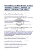 WGU D669 EARLY LITERACY METHODS OBJECTIVE &NewLine;ASSESSMENT &vert; V1 AND V2 &vert; QUESTIONS AND &NewLine;ANSWERS &vert; 2026 UPDATE &vert; 100&percnt; CORRECT&period; 