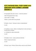 CCTC PACKAGE DEAL STUDY GUIDE 2026&NewLine;QUESTIONS WITH CORRECT ANSWERS&NewLine;GRADED A&plus;