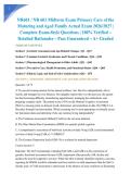 NR601 &sol; NR 601 Midterm Exam Primary Care of the Maturing and Aged Family Actual Exam 2026&sol;2027 &vert; Complete Exam-Style Questions &vert; 100&percnt; Verified &ndash; Detailed Rationales &ndash; Pass Guaranteed &ndash; A&plus; Graded&NewLine;&NewLine;