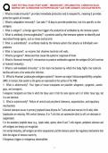 NURS 753 Final Exam Study Guide &ndash; Immunology&comma; Inflammation&comma; Cardiovascular&comma; Respiratory & Endocrine Pathophysiology &lpar;lecture summary and exam review