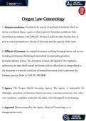 Oregon Cosmetology Law Exam &vert; Verified Questions & Answers