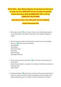DTSA 5504 - Data Mining Pipeline Comprehensive Resource &NewLine;To Help You Ace 2026-2027 Exams Includes Frequently &NewLine;Tested Questions With ELABORATED 100&percnt; Correct &NewLine;COMPLETE SOLUTIONS &NewLine;Guaranteed Pass First Attempt&excl;&excl; Current Update&excl;&excl; &NewLine;Instant Download Pdf 