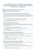 NSG123&sol; NSG 123 Med Surg 3 Exam 3 &lpar;Latest 2026&sol;2027 Update&rpar; &vert; Complete Exam Questions with Verified Answers and Detailed Rationales &vert; Hypertension&comma; Heart Failure&comma; Hematologic Disorders &vert; A&plus; Graded &vert; Herzing University&NewLine;&NewLine;