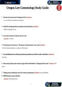 Oregon Cosmetology Law Study Guide &vert; Licensing & Safety Rules