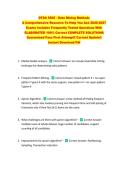DTSA 5505 - Data Mining Methods &NewLine;A Comprehensive Resource To Help You Ace 2026-2027 &NewLine;Exams Includes Frequently Tested Questions With &NewLine;ELABORATED 100&percnt; Correct COMPLETE SOLUTIONS &NewLine;Guaranteed Pass First Attempt&excl;&excl; Current Update&excl;&excl; &NewLine;Instant Download Pdf 