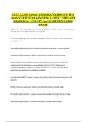 CCEP Exam &ndash; Study Guide with Practice Questions and Verified Answers &lpar;2026 Update&rpar;