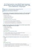 NSG123&sol; NSG 123 Final Exam Review &lpar;Latest 2026&sol;2027 Update&rpar; &vert; Complete Exam Questions with Verified Answers and Detailed Rationales &vert; Comprehensive Maternity&comma; Pediatrics&comma; Med-Surg &vert; A&plus; Graded &vert; Herzing University&NewLine;&NewLine;