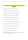 Mass Oil Burner Test Questions and Answers &lpar;100&percnt; &NewLine;CORRECT&rpar; 