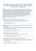NSG123&sol; NSG 123 Med Surg Exam 2 &lpar;Latest 2026&sol;2027 Update&rpar; &vert; Complete Exam Questions with Verified Answers and Detailed Rationales &vert; GI Disorders - PUD&comma; GERD&comma; IBD&comma; Appendicitis&comma; Diverticulitis&comma; Cholelithiasis &vert; A&plus; Graded &vert; Herzing University&NewLine;&NewLine;
