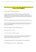 Massachusetts oil burner study guide 2025-2026 Questions and &NewLine;Answers &lpar;100&percnt; CORRECT&rpar;