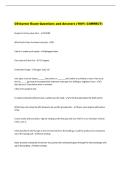 Oil burner Exam Questions and Answers &lpar;100&percnt; CORRECT&rpar; 