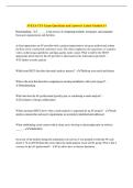 AVIXA CTS Exam Questions and Answers Latest Graded A&plus;