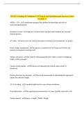 AVIXA Creating AV Solutions CTS Prep Exam Questions and Answers Latest Graded A&plus;