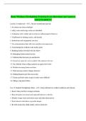 Basic Wildland Firefighting Training Exam Questions and Answers Latest Graded A&plus;