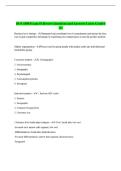 BUS 4385 Exam &num;1 Review Questions and Answers Latest Graded A&plus;