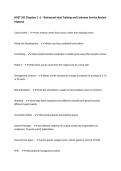 HOST 101 Chapters 1&ndash;5 &ndash; Restaurant Host Training and Customer Service Review Material