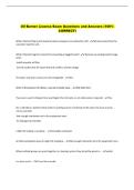 Oil Burner License Exam Questions and Answers &lpar;100&percnt; &NewLine;CORRECT&rpar;