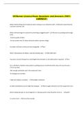 Oil Burner License Exam Questions and Answers &lpar;100&percnt; &NewLine;CORRECT&rpar;
